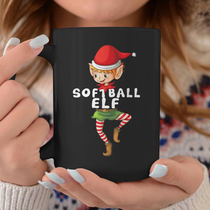Softball Elf Kostüm Weihnachten Urlaub Passend Lustig Tassen Lustige Geschenke