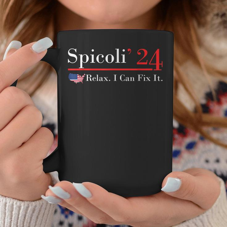 Spicoli 24 Relax I Can Fix It Vintage For Mens Womens Coffee Mug Unique Gifts
