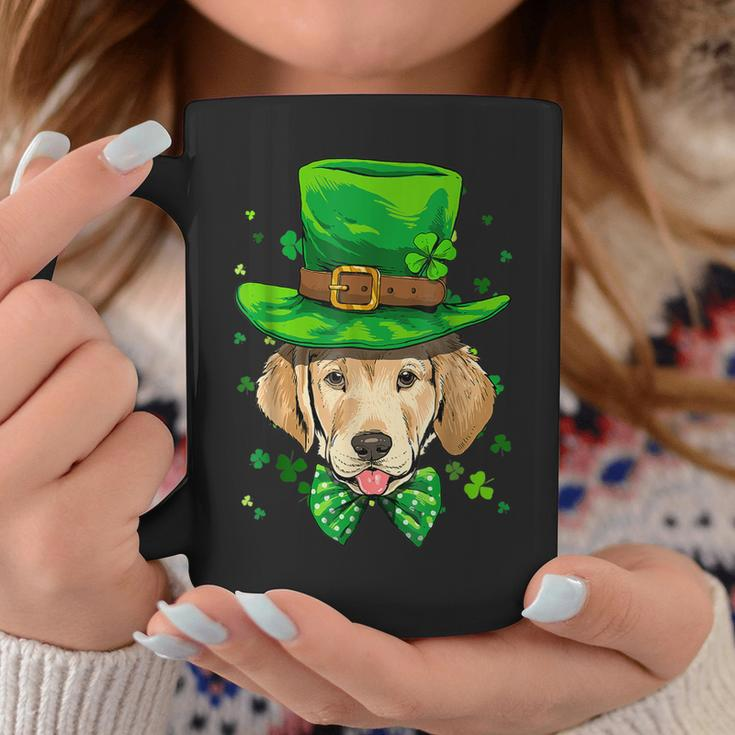 St Patricks Day Leprechaun Labrador Retriever Pet Dog Irish Coffee Mug Funny Gifts