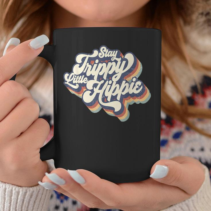 Stay Trippy Little Hippie Vintage Groovy Hippies Coffee Mug Unique Gifts