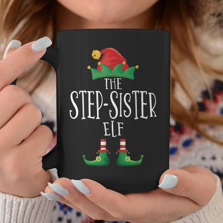 Step-Sister Elf Familie Passender Pyjama Weihnachten Elf Tassen Lustige Geschenke