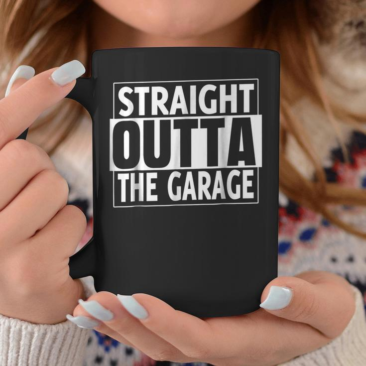 Straight Outta The Garage Funny Car Mechanic Gift Coffee Mug Unique Gifts