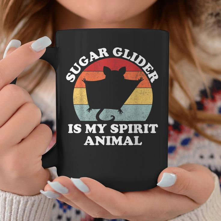Sugar Glider Is My Spirit Animal Süßer Tierliebhaber Tassen Lustige Geschenke