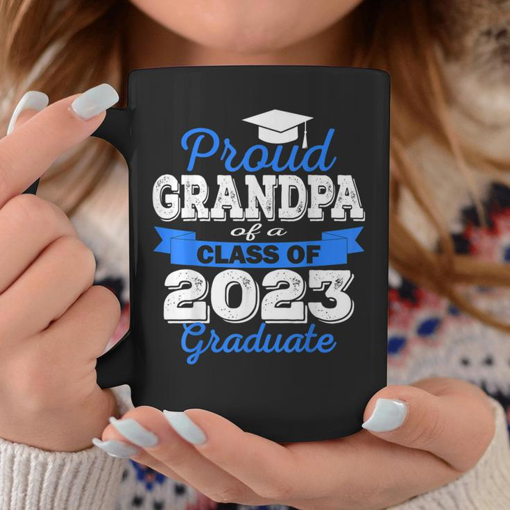 Super Proud Grandpa Of 2023 Graduate Awesome Family College Coffee Mug Unique Gifts