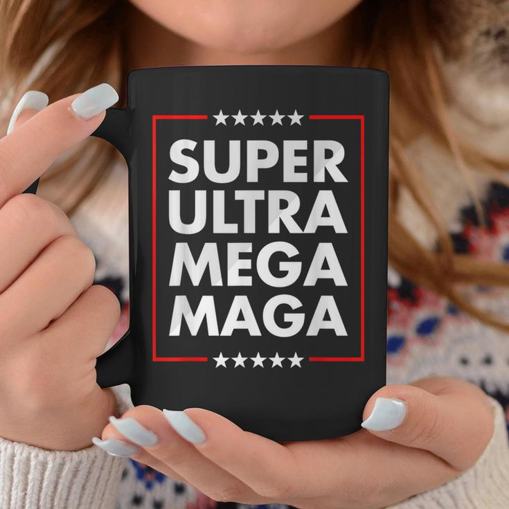 Super Ultra Mega Maga Trump Liberal Supporter Republican Coffee Mug Unique Gifts