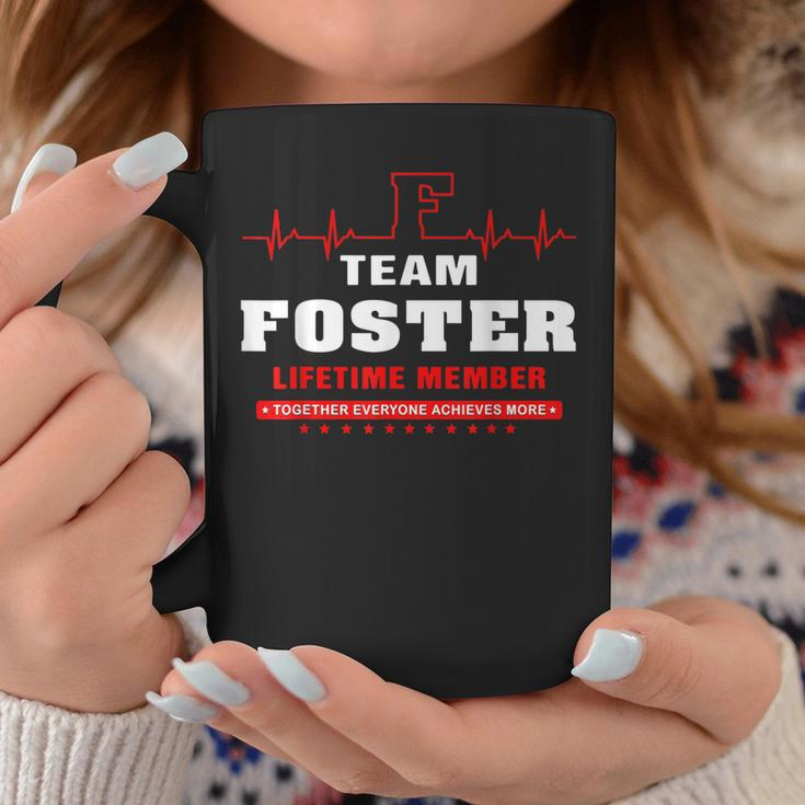 Team Foster Lifetime Member Surname Last Name Coffee Mug Funny Gifts