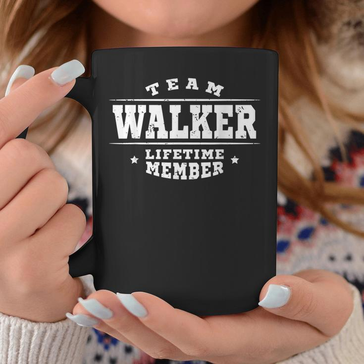 Team Walker Lifetime Member Gift Proud Family Surname Coffee Mug Funny Gifts