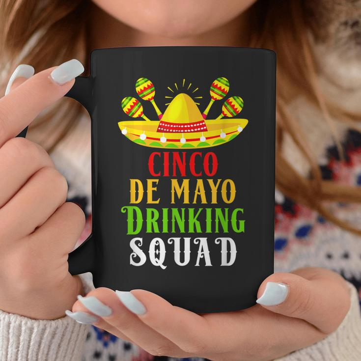 Tequila Squad Funny Drinking Cinco De Mayo Coffee Mug Unique Gifts