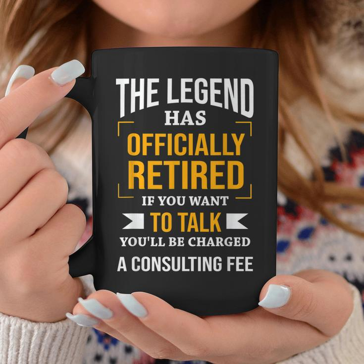 The Legend Has Officially Retired Funny Retirement Coffee Mug Funny Gifts