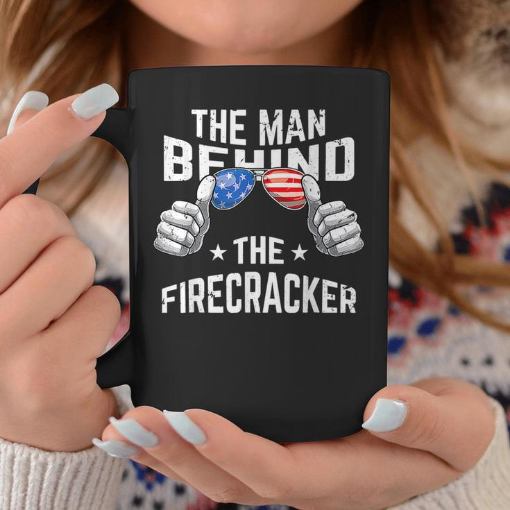 The Man Behind The Firecracker 4Th Of July Pregnancy New Dad Coffee Mug Unique Gifts