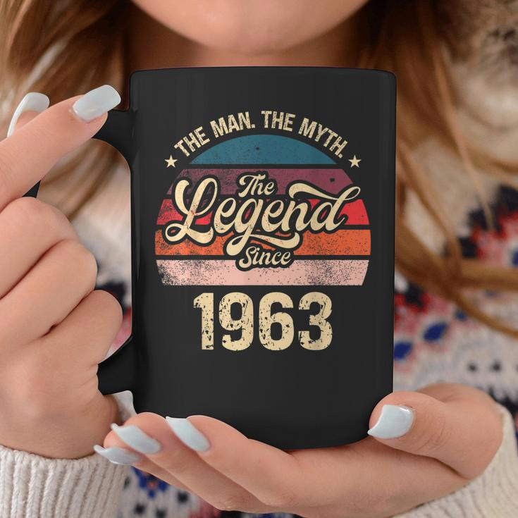 The Man The Myth The Legend Since 1963 Birthday Mens Gift For Mens Coffee Mug Funny Gifts