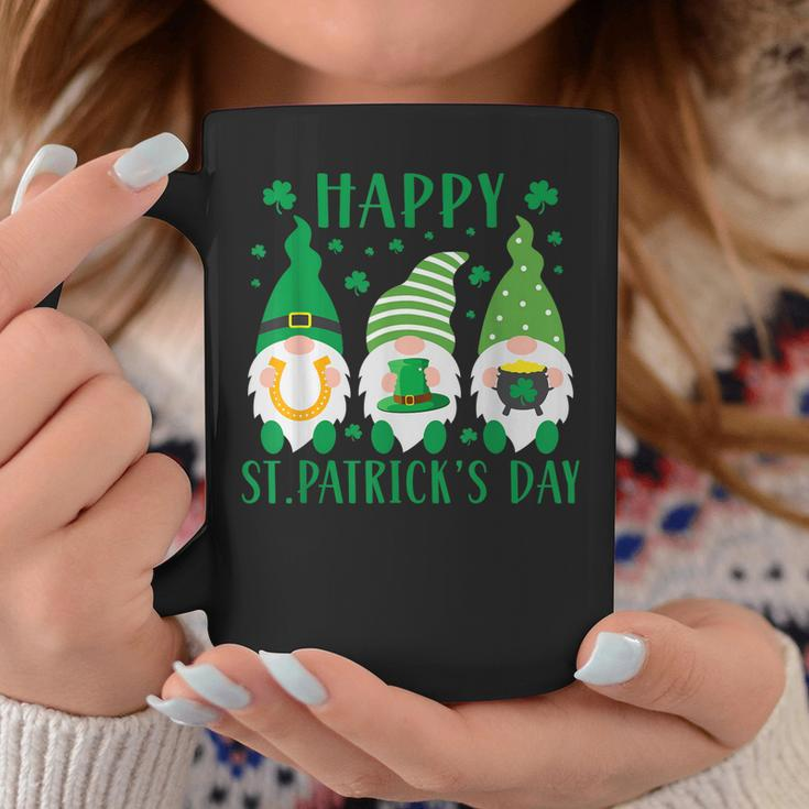 Three Gnomes Lucky Shamrock St Patricks Day Irish Squad Coffee Mug Personalized Gifts