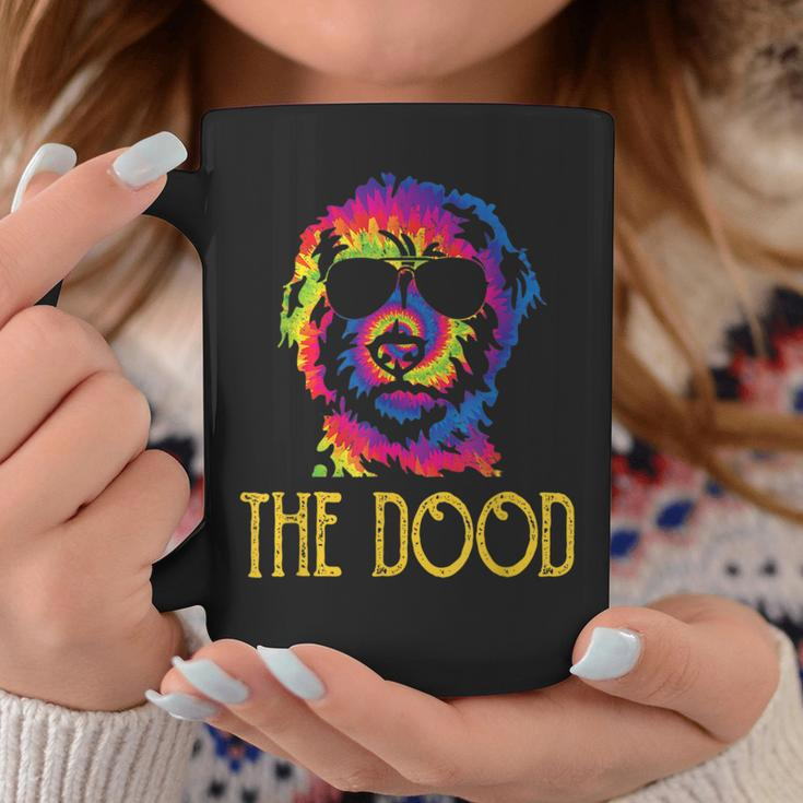Tie Dye Best Doodle Dad Ever Goldendoodle Dog Dad Coffee Mug Unique Gifts