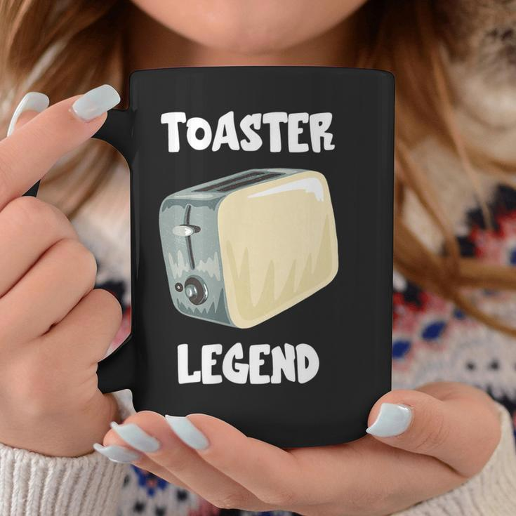 Toaster Legend Tassen für Brot- und Toastliebhaber, Frühstücksidee Lustige Geschenke