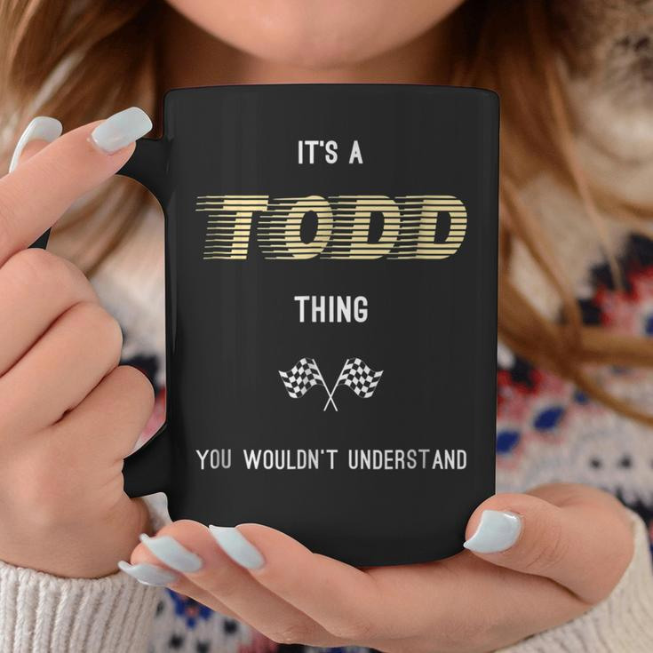Todd Cool Last Name Family Names Coffee Mug Funny Gifts
