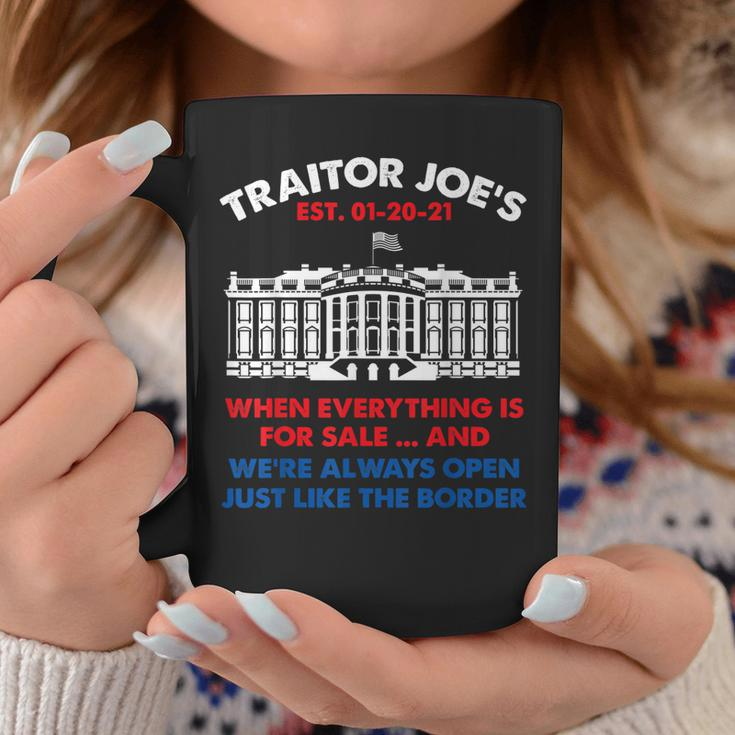 Traitor Joes Est 01 20 21 Funny Anti Biden Coffee Mug Unique Gifts