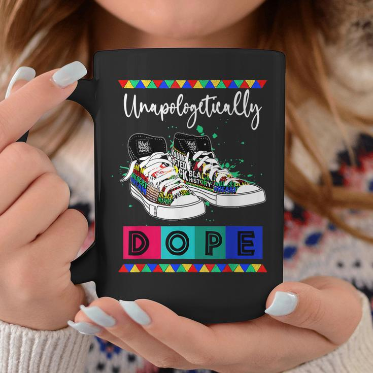 Unapologetically Shoes Black History Month Black History Coffee Mug Funny Gifts
