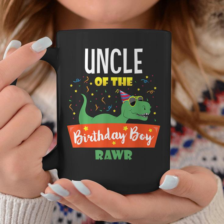 Uncle Dinosaur Hilarious Birthday Boy Uncle Gifts Funny Gift For Mens Coffee Mug Unique Gifts