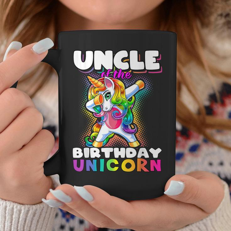 Uncle Of Birthday Unicorn Dabbing Unicorn Matching Family Coffee Mug Unique Gifts