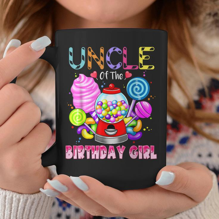 Uncle Of The Birthday Girl Candyland Candy Birthday Party Coffee Mug Unique Gifts