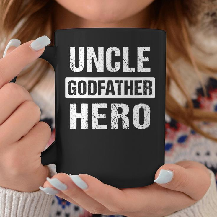 UncleGodfather Hero Godparent Gift Coffee Mug Unique Gifts