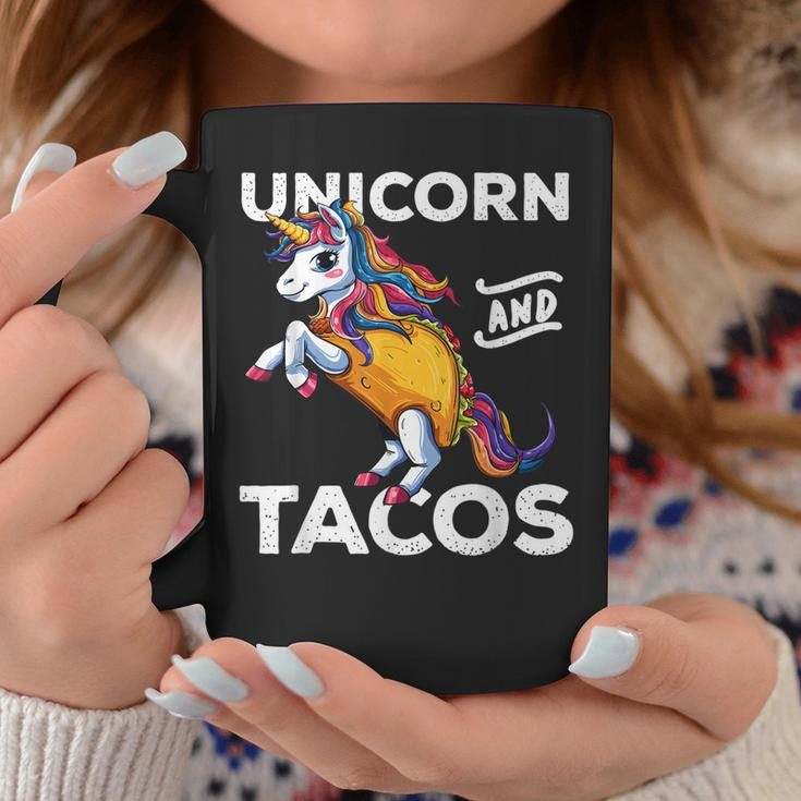 Unicorn & Tacos Cinco De Mayo Rainbow Party Girls Coffee Mug Unique Gifts