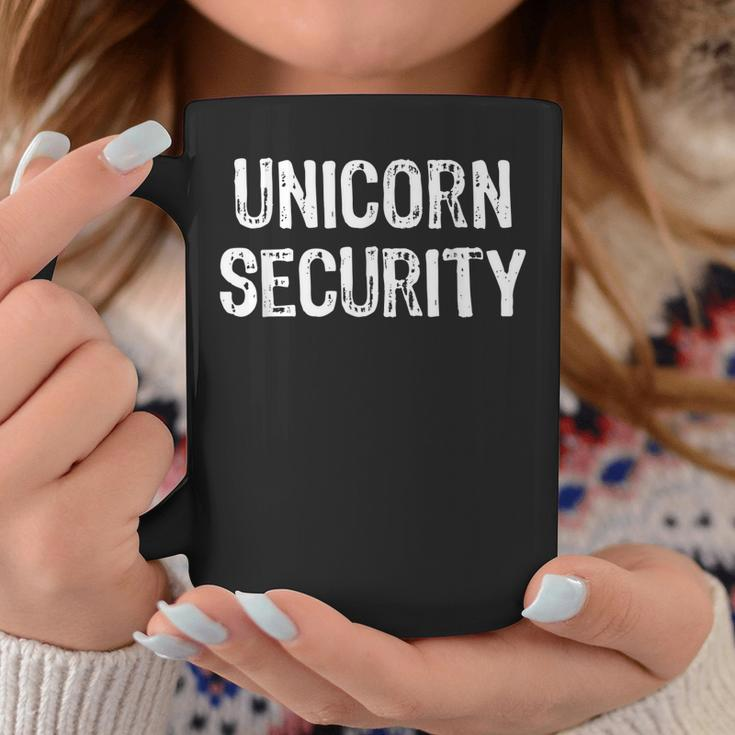 Unicorn Security Costume Halloween Mom Dad Party Lazy Easy Coffee Mug Unique Gifts