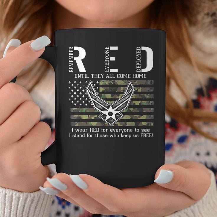 Us Air Force Support Red Friday Remember Everyone Deployed Coffee Mug Funny Gifts