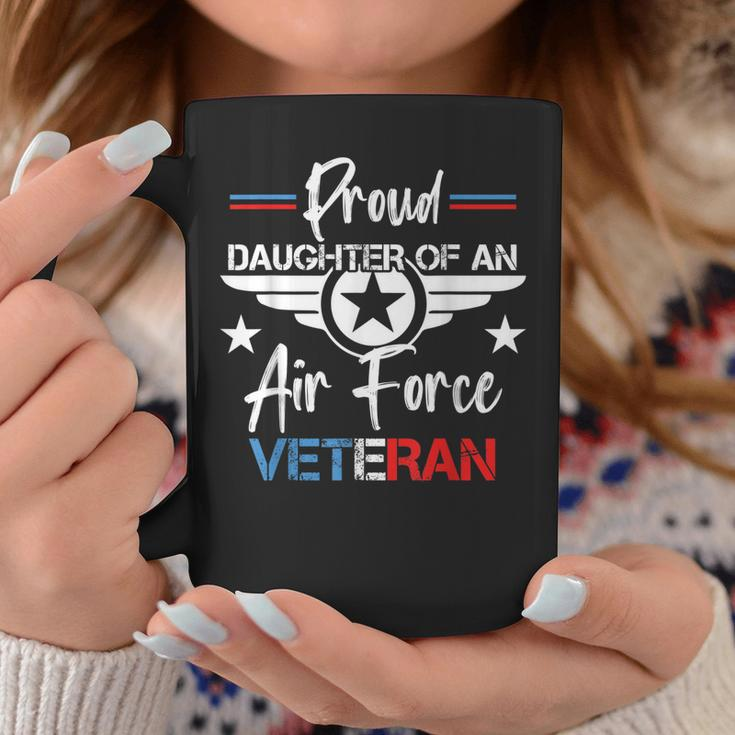 Us Air Force Veteran Proud Daughter Of An Air Force Veteran Coffee Mug Funny Gifts