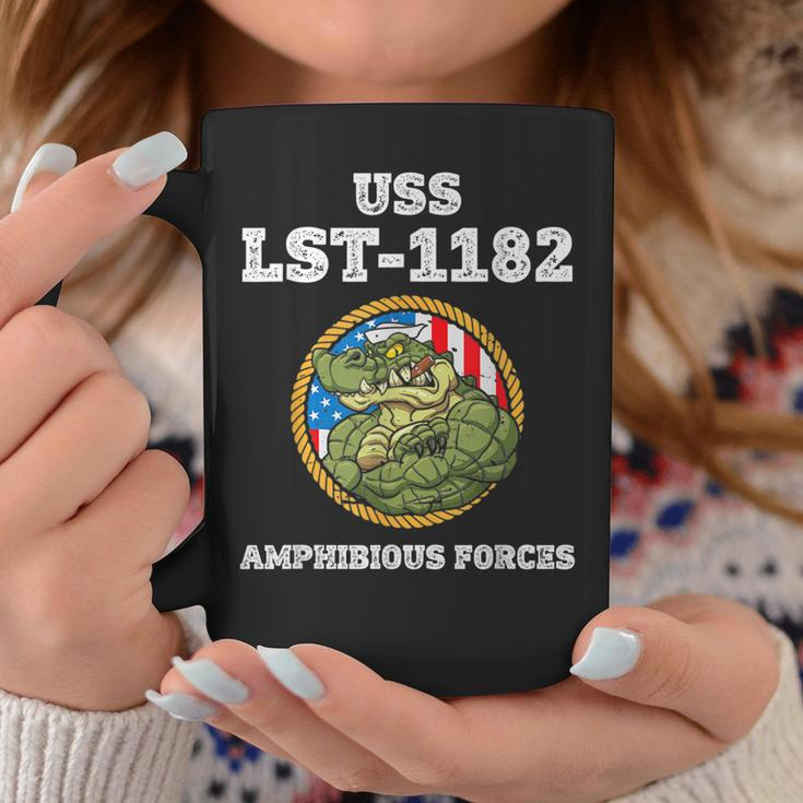 Uss Fresno Lst-1182 Amphibious Force Coffee Mug Funny Gifts