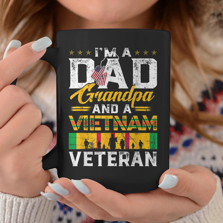 Vietnam Veteran Dad Grandpa Vietnam Veteran Mens Gift Coffee Mug Funny Gifts