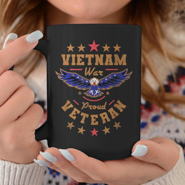 Vietnam War Proud Veteran Veterans Day Coffee Mug Funny Gifts