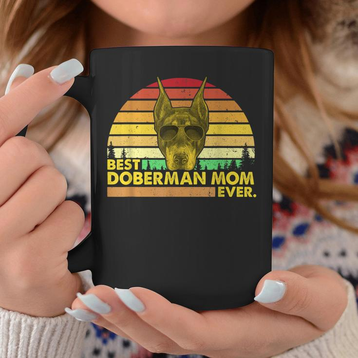 Vintage Best Doberman Mom Ever Dog Mommy Mother Coffee Mug Unique Gifts