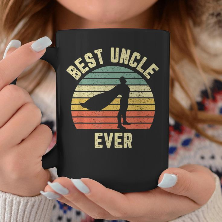 Vintage Best Uncle Ever Superhero Fun Uncle Gift Idea Gift For Mens Coffee Mug Unique Gifts