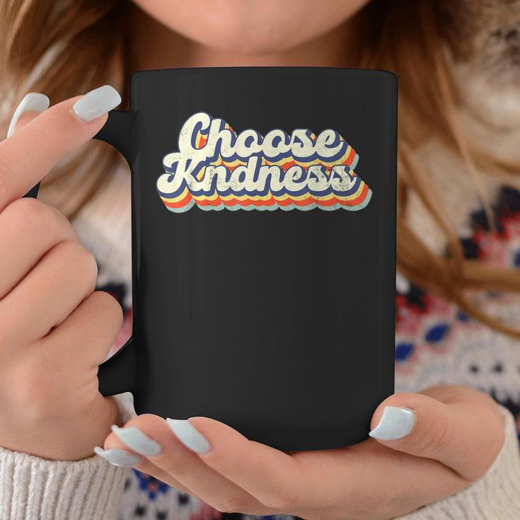Vintage Choose Kindness Be Kind Inspirational Teacher Coffee Mug Funny Gifts