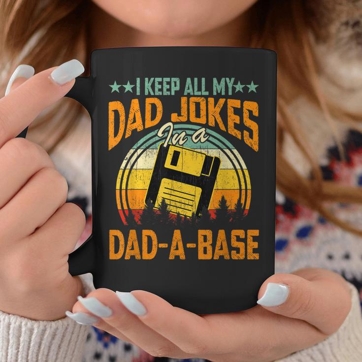 Vintage Dad-A-Base Tassen, Witzige Sprüche für Väter Lustige Geschenke