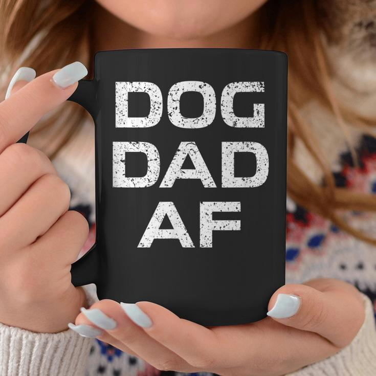 Vintage Dog Dad Af Mans Best Friend Gift For Mens Coffee Mug Unique Gifts