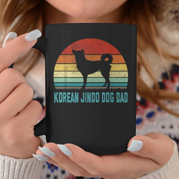 Vintage Korean Jindo Dog Dad - Dog Lover Coffee Mug Funny Gifts
