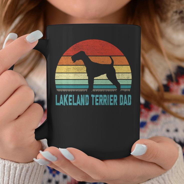 Vintage Lakeland Terrier Dad - Dog Lover Coffee Mug Funny Gifts