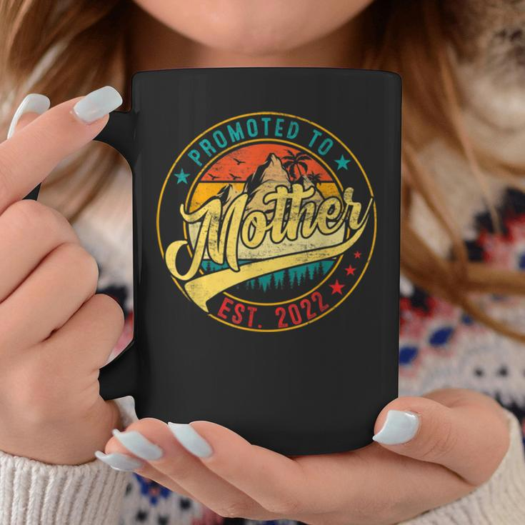 Vintage Promoted To Mother 2022 Mothers Day New Mom GrandmaCoffee Mug Unique Gifts