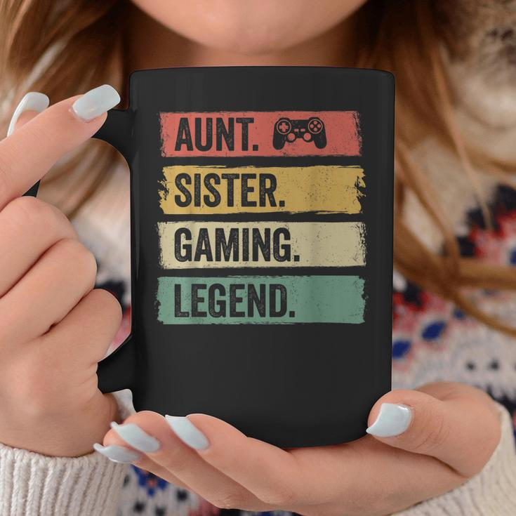 Vintage Tante Siter Gaming Legende Retro Video Gamer Tante Tassen Lustige Geschenke