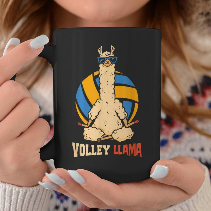 Volley Llama Sports Game Volleyball Coffee Mug Unique Gifts
