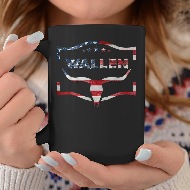Wallen American Flag 4Th July Patriotic Wallen Western Coffee Mug Unique Gifts