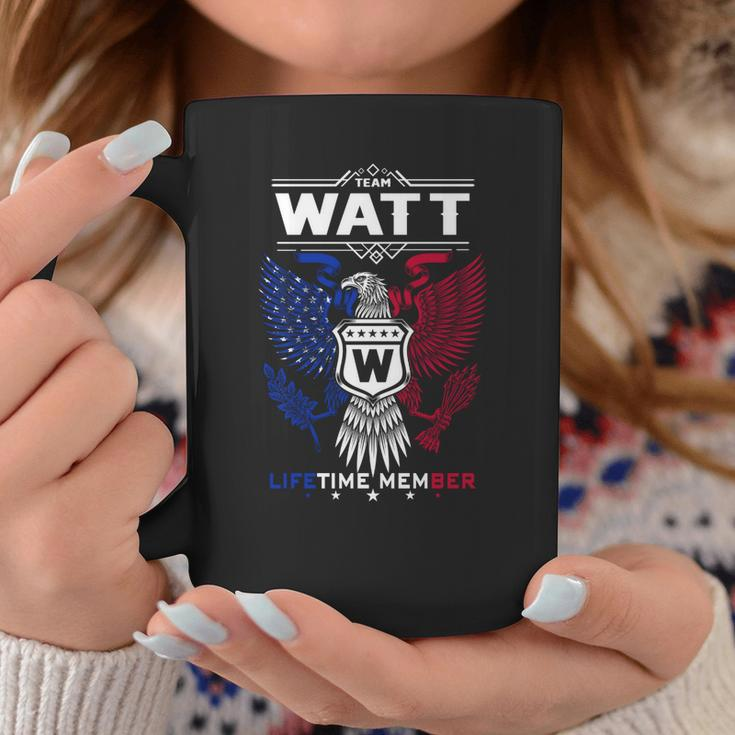 Watt Name - Watt Eagle Lifetime Member Gif Coffee Mug Funny Gifts