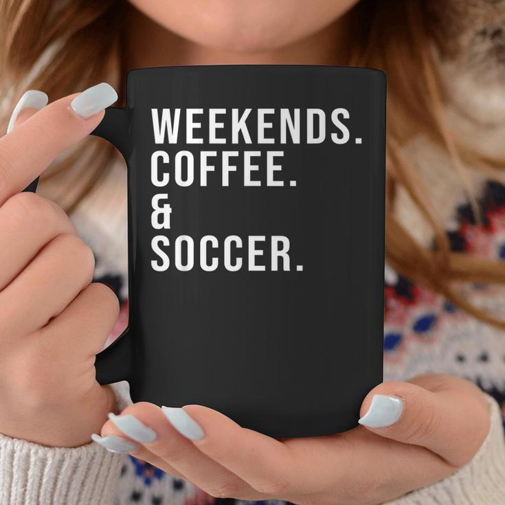 Weekends Coffee & Soccer Coffee Lover Soccer Mom Game Day Coffee Mug Unique Gifts