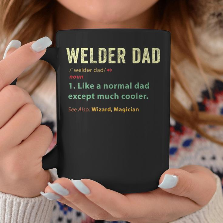 Welder Dad Fathers Day Gift Metalsmith Farrier Blacksmith Coffee Mug Funny Gifts