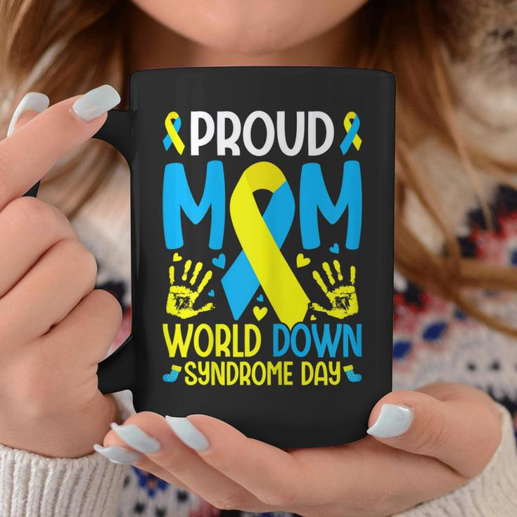 Womens Down Syndrome Mom Ribbon World Down Syndrome Awareness Day Coffee Mug Unique Gifts