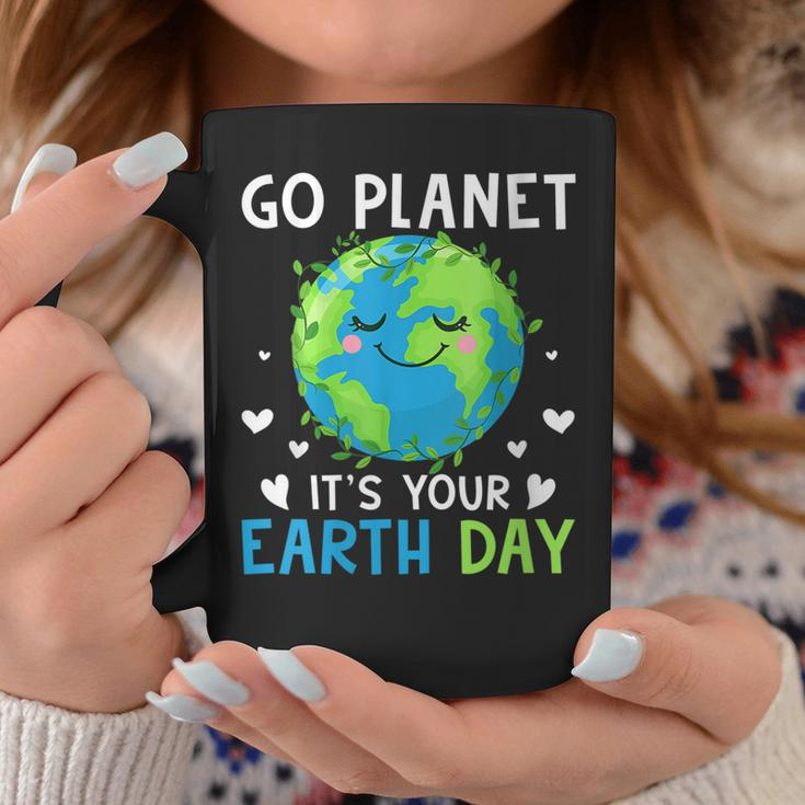 Womens Earth Day 2023 Go Planet Its Your Earth Day Coffee Mug Unique Gifts