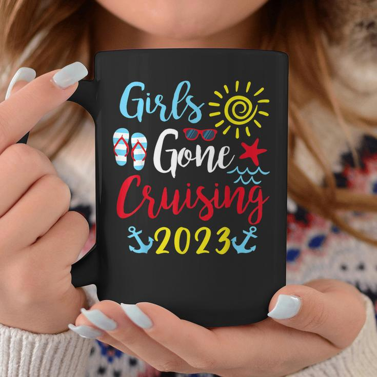 Womens Girls Gone Cruising 2023 Cruise Squad Vacation Girl Coffee Mug Unique Gifts