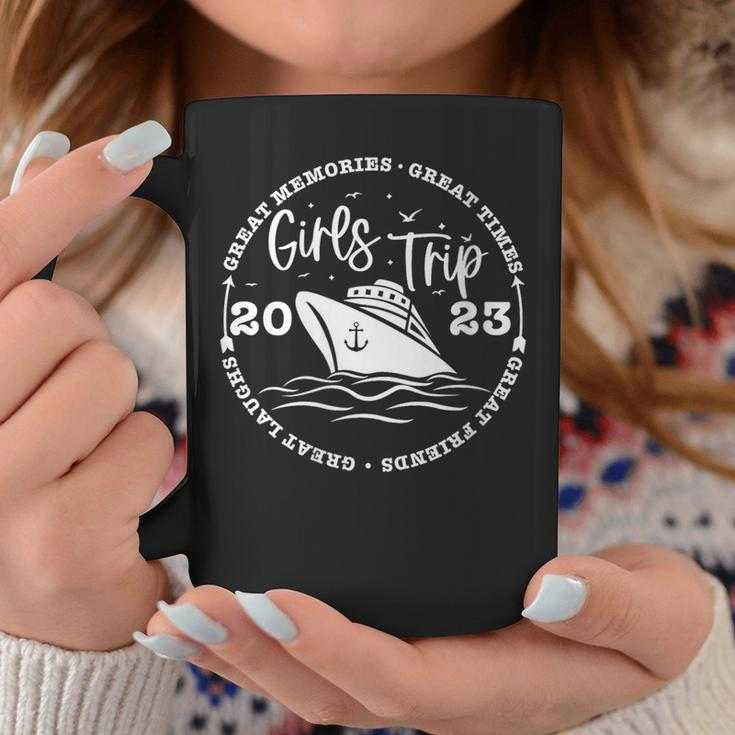 Womens Girls Trip Great Friends Great Memories Girls Vacation Party Coffee Mug Unique Gifts
